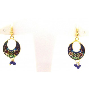 Meenakari Minakari Enamel Jhumka Jhumki Handmade Earrings Jewelry Drop Long AE94
